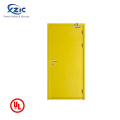 1000mm*2100mm view window fire exit door 1.5h fire resistant time with panic bar